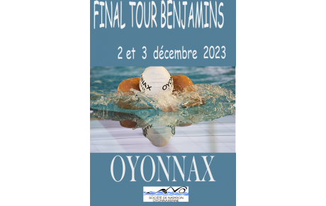FINAL TOUR BENJAMINS   2023  OYONNAX